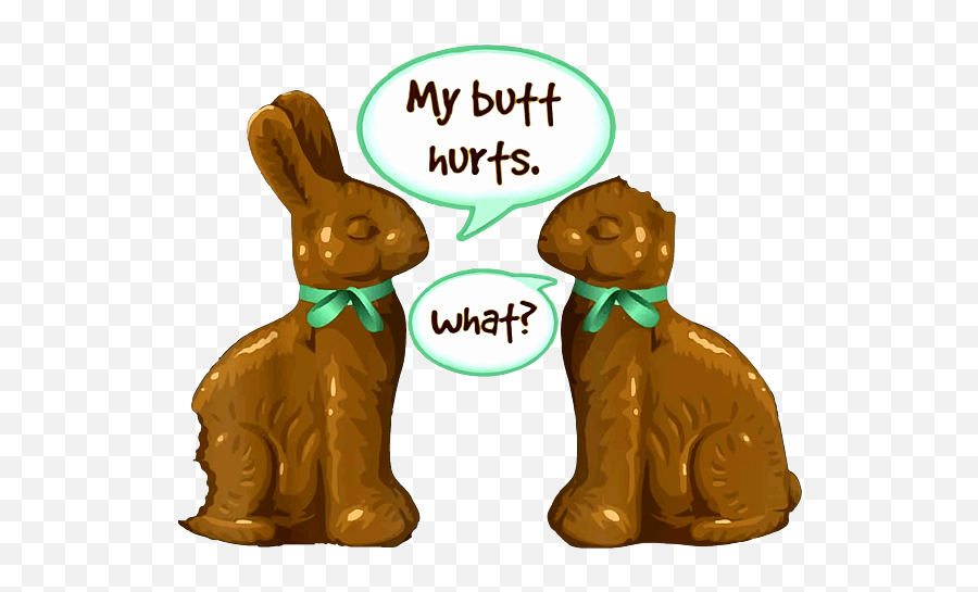 My Butt Nurts What Easter Funny Chocolate Stuf Bunny Rabbit Throw Pillow - Animal Figure Emoji,Ski Bunny Emoji