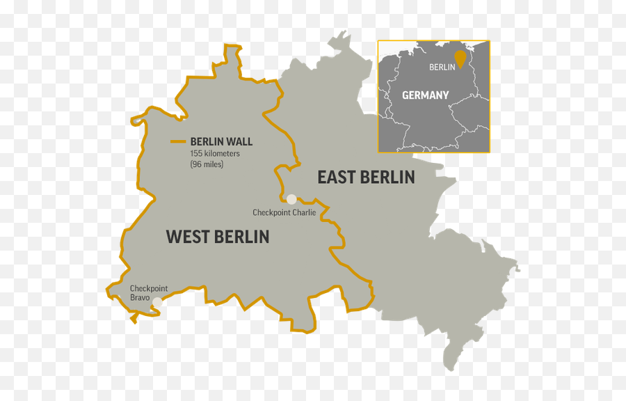 What Is Checkpoint Charlie - Berlin Wall Map A Night Divided Emoji,Spectrum Of Emotions From Fall Of The Berlin Wall