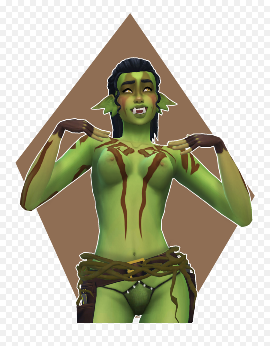 Downloads - Can Take On 4 Orcs Emoji,The Sims 4 Strong Emotion Mod