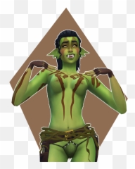Downloads - Can Take On 4 Orcs Emoji,The Sims 4 Strong Emotion Mod