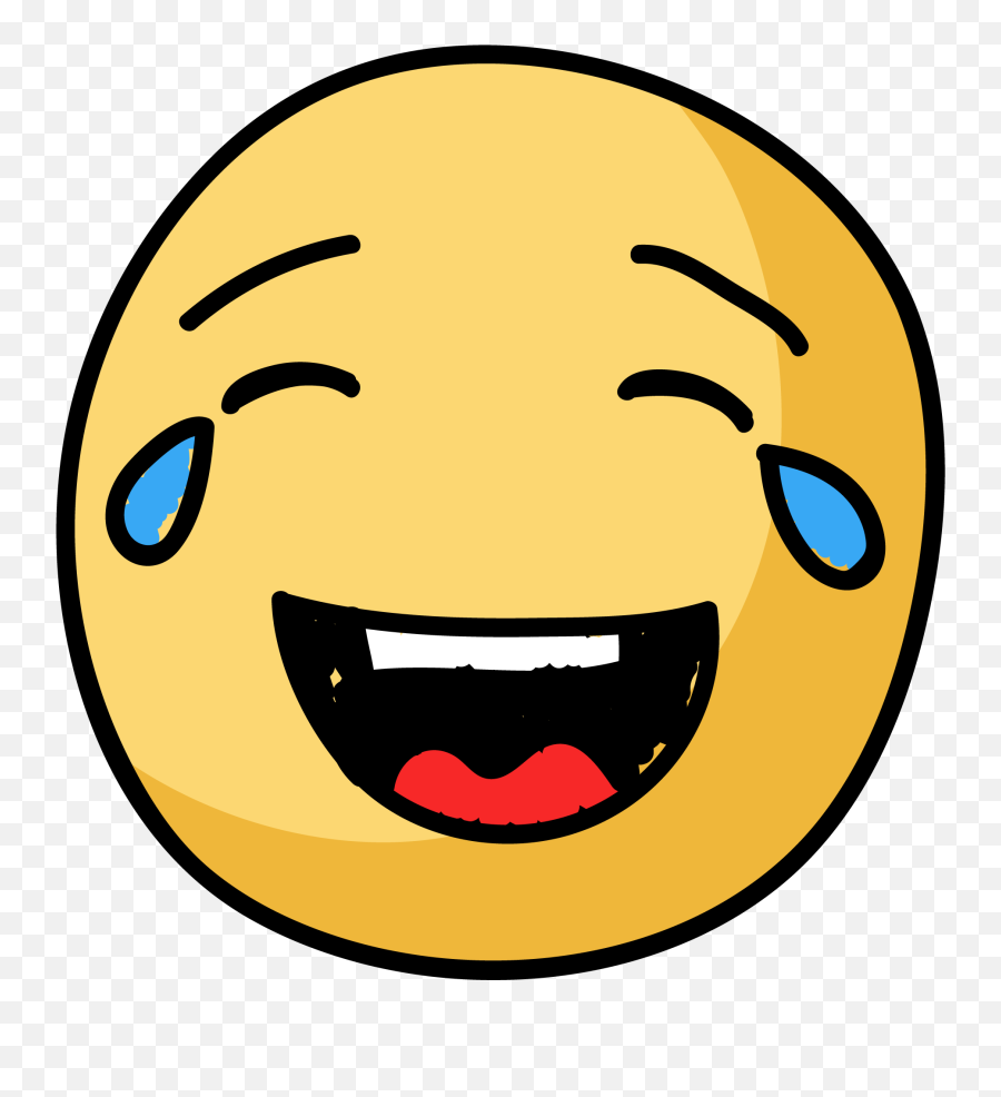 Emoji Clipart Joy Emoji Joy Transparent Free For Download - Laughter Clipart,Laugh Cry Emoji