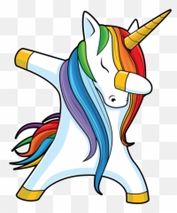 Custom Dabbing T Artistshot - Dab Unicorn Clipart Full Dab Unicorn Emoji,Dva Dab Emoticon