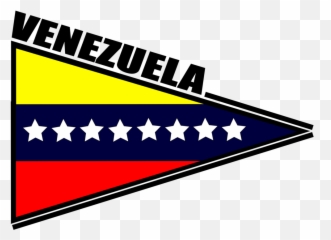 Bandera De Venezuela Triangular - Venezuela Clip Art Free Emoji,Venezuelan Flag Emoji