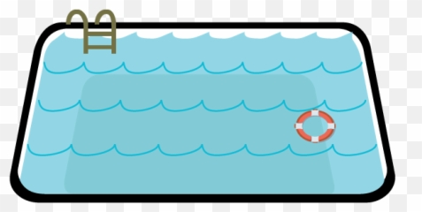 Swimming Pool Clipart Transparent - Horizontal Emoji,Swimming Pool Emoji