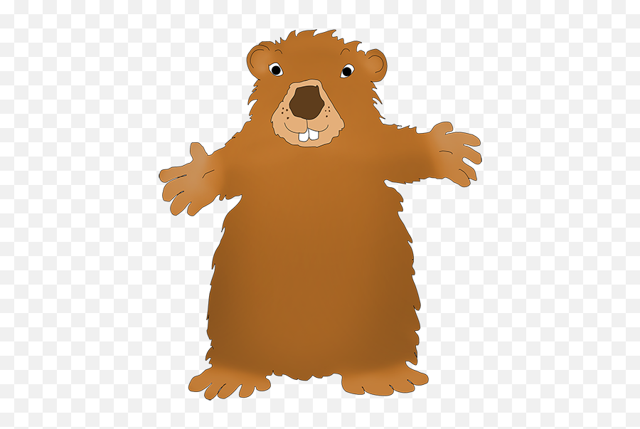 Groundhog Vintage 0 Clipart 5 - Groundhog Cute Transparent Background Emoji,Ground Hog Woodchuck Emojis