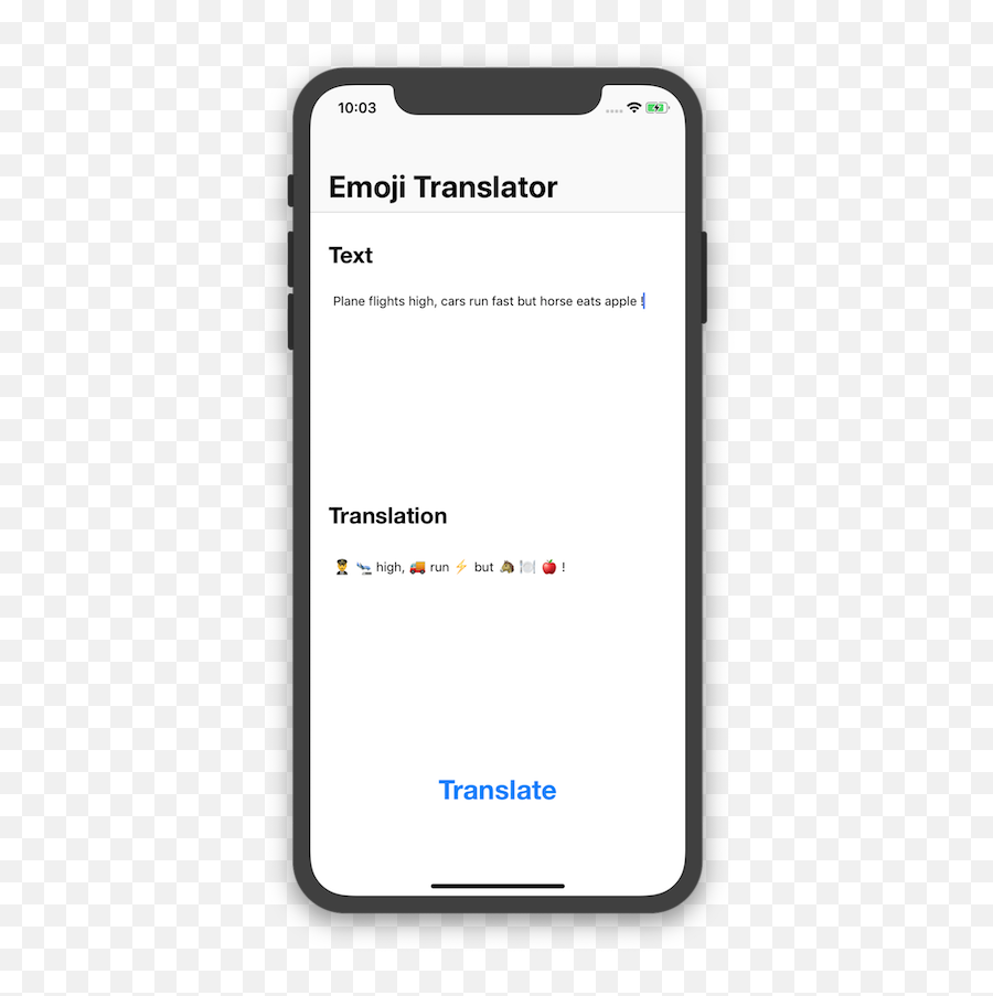 Swift Text To Emoji Translator - Vertical,Emoji Translator