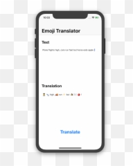 Swift Text To Emoji Translator - Vertical,Emoji Translator