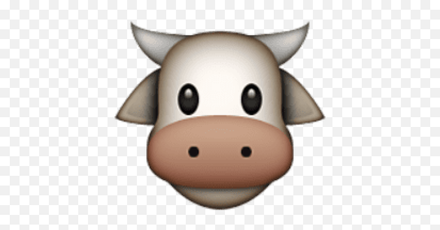 Download Free Png Ios Emoji Cow Face Png Images Transparent - Iphone Cow Emoji,Emoji De