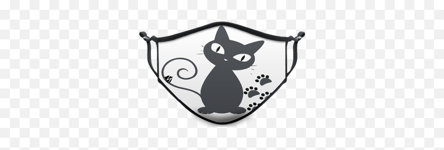 Cats - Stealth Mask Usa Automotive Decal Emoji,Black Cat Emoticon