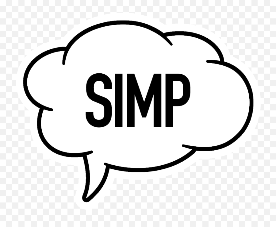 Simp What Does This Slang Term Mean And How Should You Use - Transparent Lit The Word Emoji,Wheel Of Synonyms For Emotion Of Love