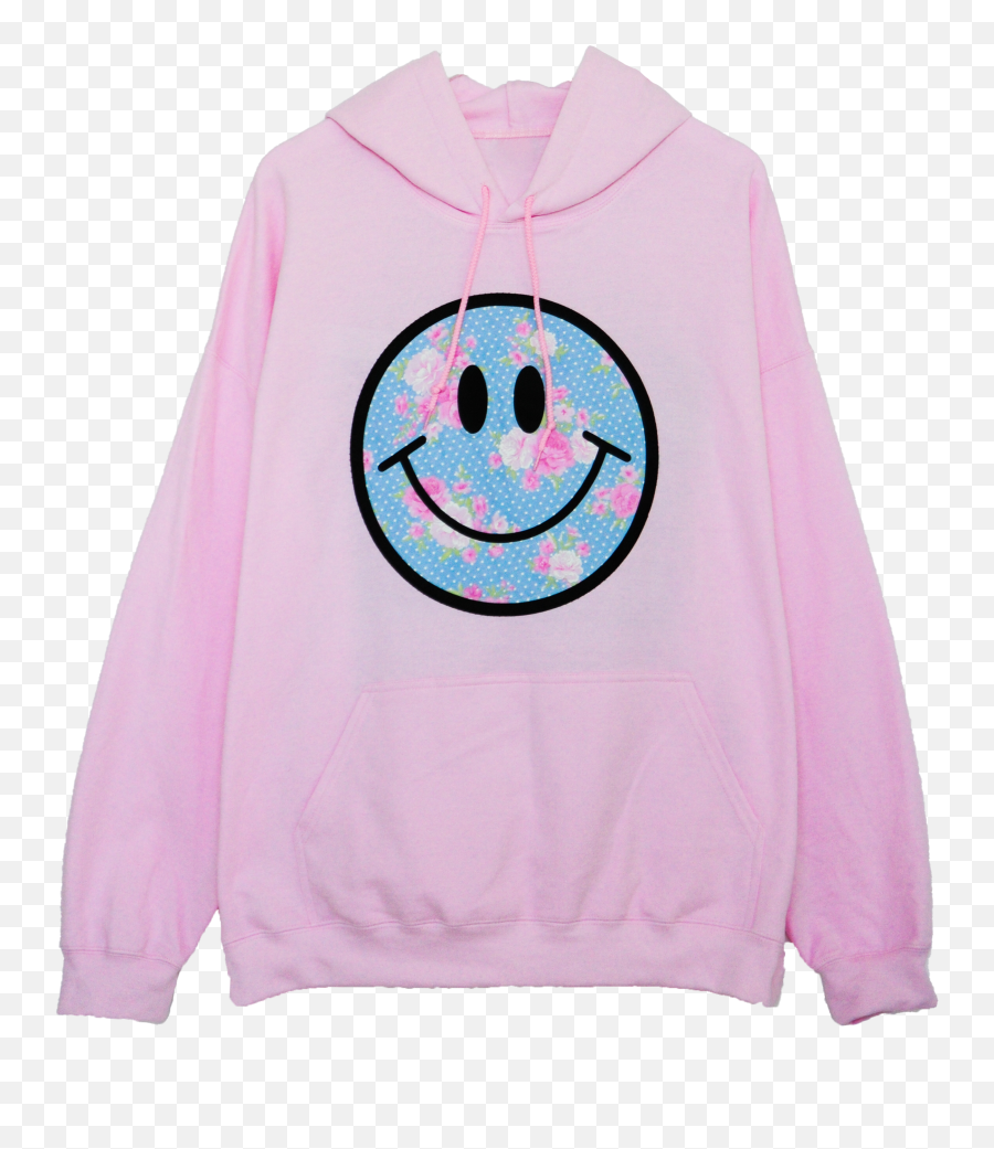 Skull House Designs - Long Sleeve Emoji,Smiling Kirby Emoticon