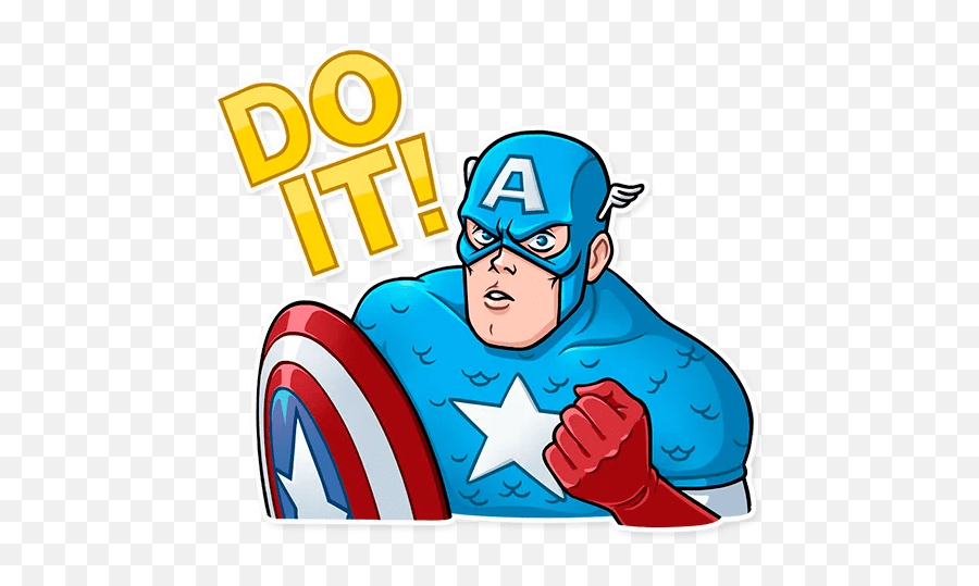 Classic Captain America Stickers - Live Wa Stickers Emoji,Are There Captain Marvel Emojis