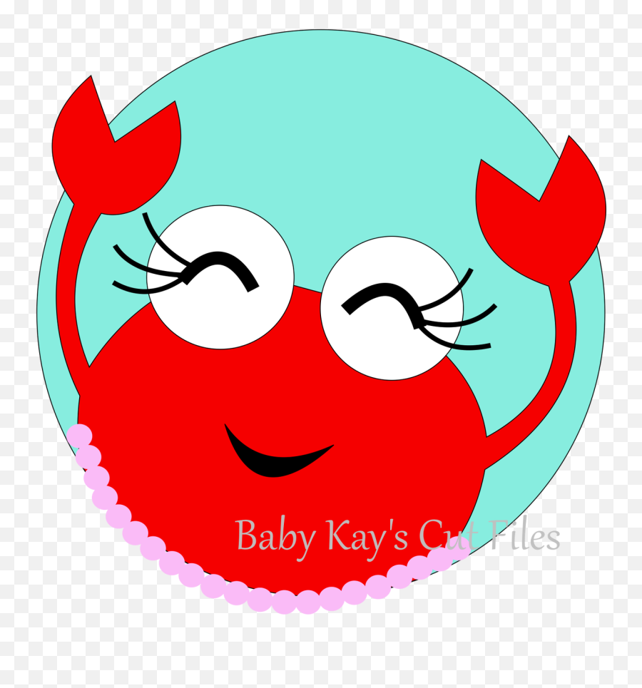 Cut File - Crab Girl In Frame Emoji,Dumptruck Emojis