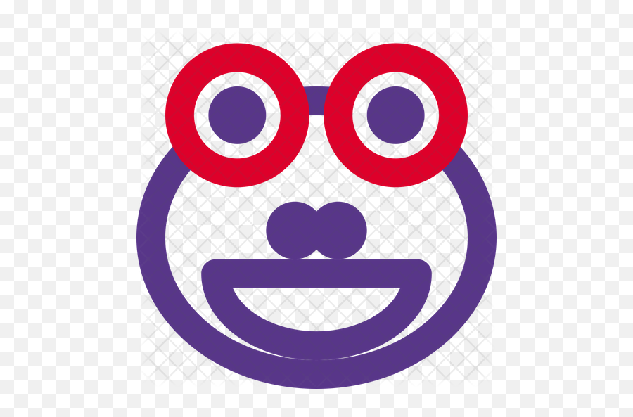 Free Frog Grinning Open Eyes Dualtone Emoji Icon - Available,Open Eyes Smiley Emoticon