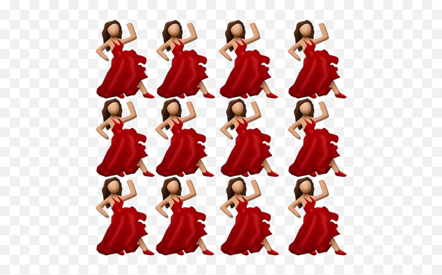 Sticker Maker - Emoji Grid,Dancing Emoji Having A Good Time