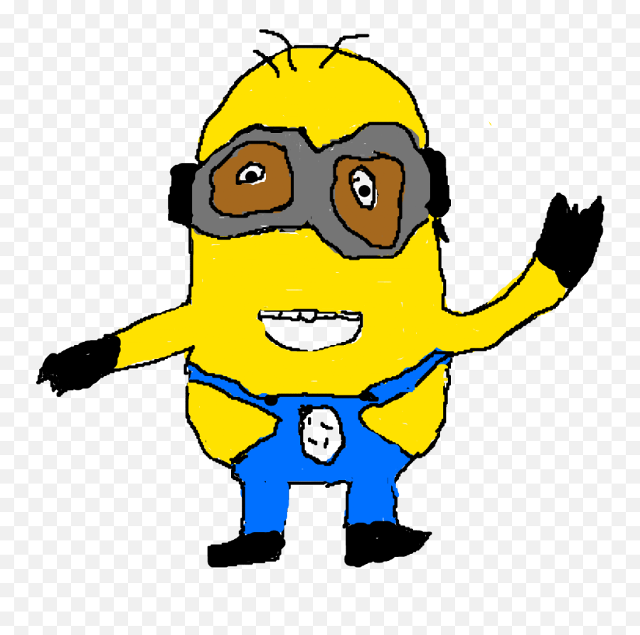 How To Draw A Minion Step By Step Drawing Beanocom - Fictional Character Emoji,Despicable Me Minion Emoji