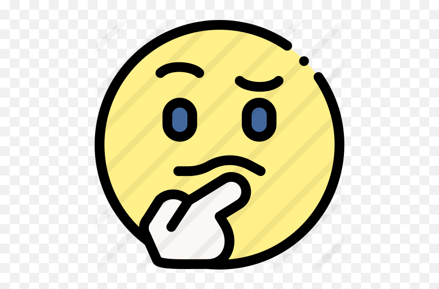 Thinking - Happy Emoji,Care Emoji In Facebook Not Showing