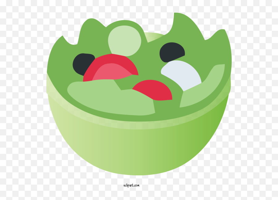 Food Green Side Dish Dish For Salad - Salad Clipart Food Emoji,Jk Emoji