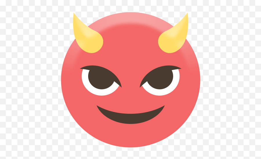 Smiling Face With Horns Emoji Png - Royalpng,Laughing Face With Smiling Eyes Emoji