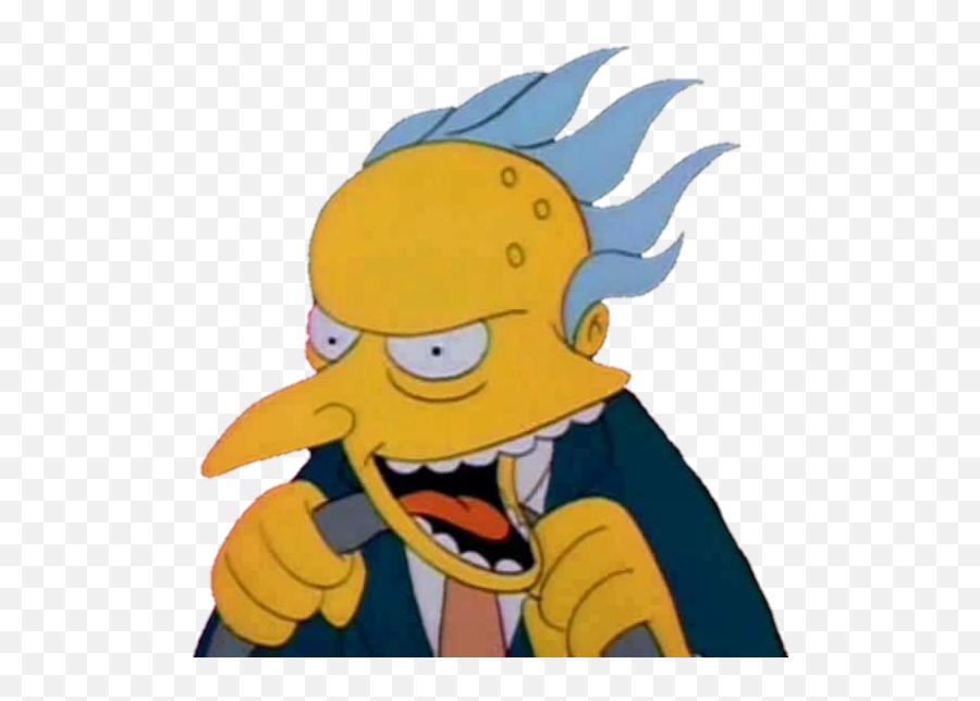 Mrburns Lossimpsons Srburns Maggie - Homer Simpson Emoji,Mr Burns Emoji