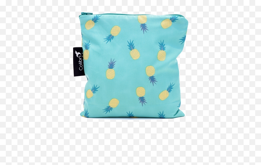Colibri Reusable Snack Bag Large - Decorative Emoji,Pineapple Emoji Pillow