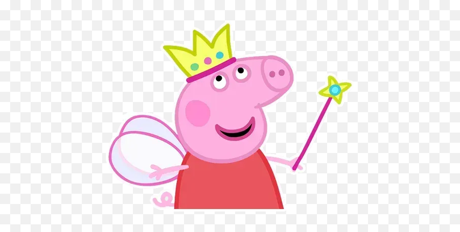 Peppapig Whatsapp Stickers - Stickers Cloud Peppa Pig Queen Emoji,Peppa Pig Emoji