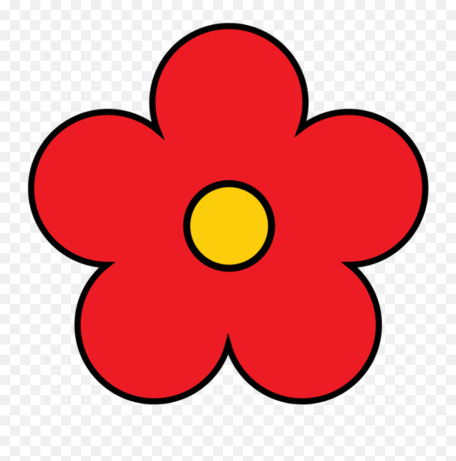 Poppy Clipart Easy Poppy Easy - Clipart Simple Flower Emoji,Remembrance Poppy Emoji