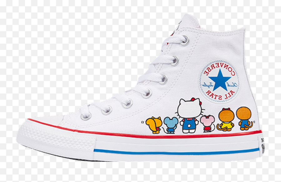 Converse X Hello Kitty Chuck Taylor All - Hello Kitty Converse Uk Emoji,Hello Kitty Emoji Joggers