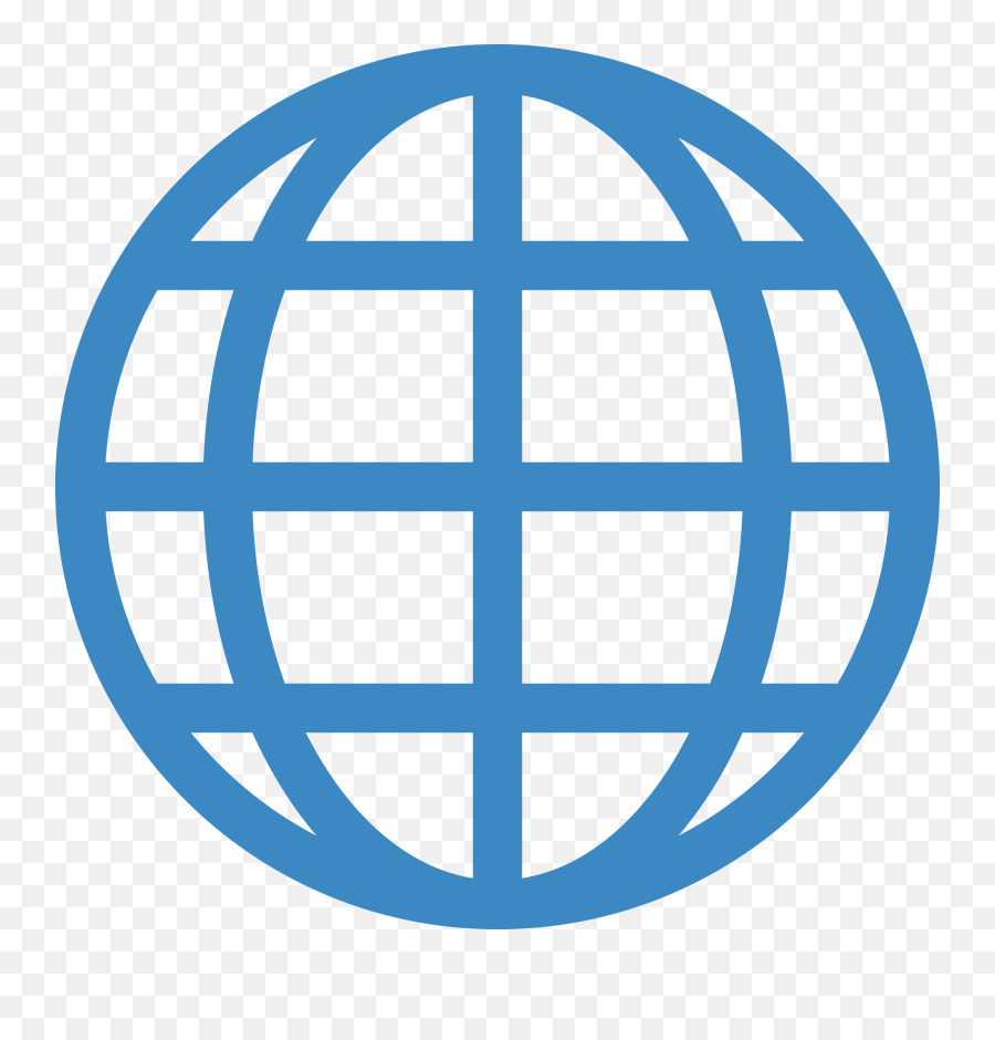 Globe With Meridians Emoji Clipart - Globe With Meridians Emoji,Earth Emoji