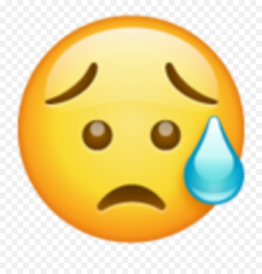 Significado De Los Emojis De Whatsapp - Whatsapp Face Sad Emoji,Cara De Miedo Emoticon