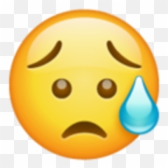 Significado De Los Emojis De Whatsapp - Whatsapp Face Sad Emoji,Cara De Miedo Emoticon