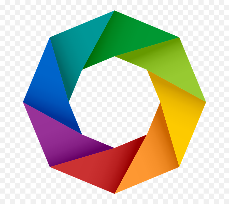 Round Spectrum Rainbow Colors Circle - Rainbow Circle Logo Png Emoji,Color Spectrum Emotions