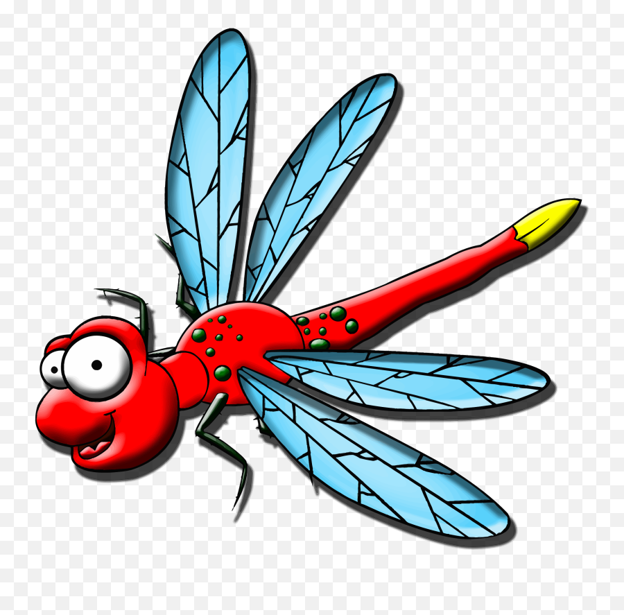 Cartoon Dragonfly - Dragonfly Cartoon Emoji,Dragonfly Emoticon