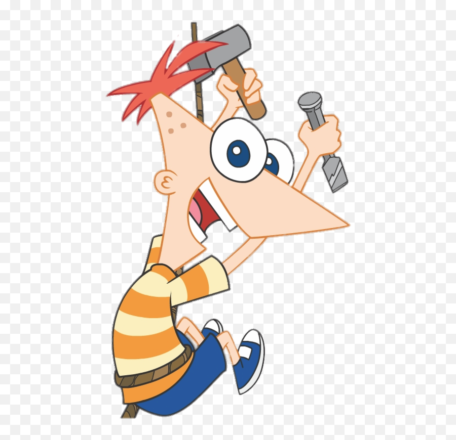 Phineas And Ferb Cartoon Goodies - Phineas Gif Png Emoji,Phineas And Ferb Jeremy Character Emotions