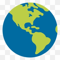 Emoji U1f30e - Emoji World Png,Google Blob Emoji List