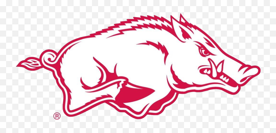 Arkansas Razorback Clipart Image Group - White Arkansas Razorbacks Logo Emoji,How Do I Make An Arkansas Razorbazk Emoticon