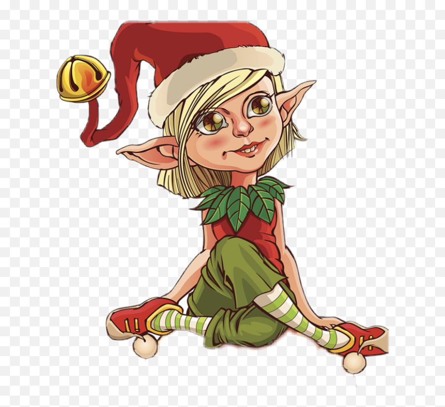 Elfo Duende Navidad Sticker By Victoriabravo26 - Elf Emoji,Emoji Elfo