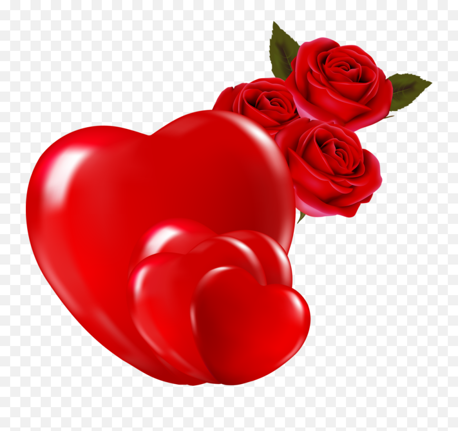 Gif Valentines Roses - Novocomtop Heart Flowers Of Love Emoji,
