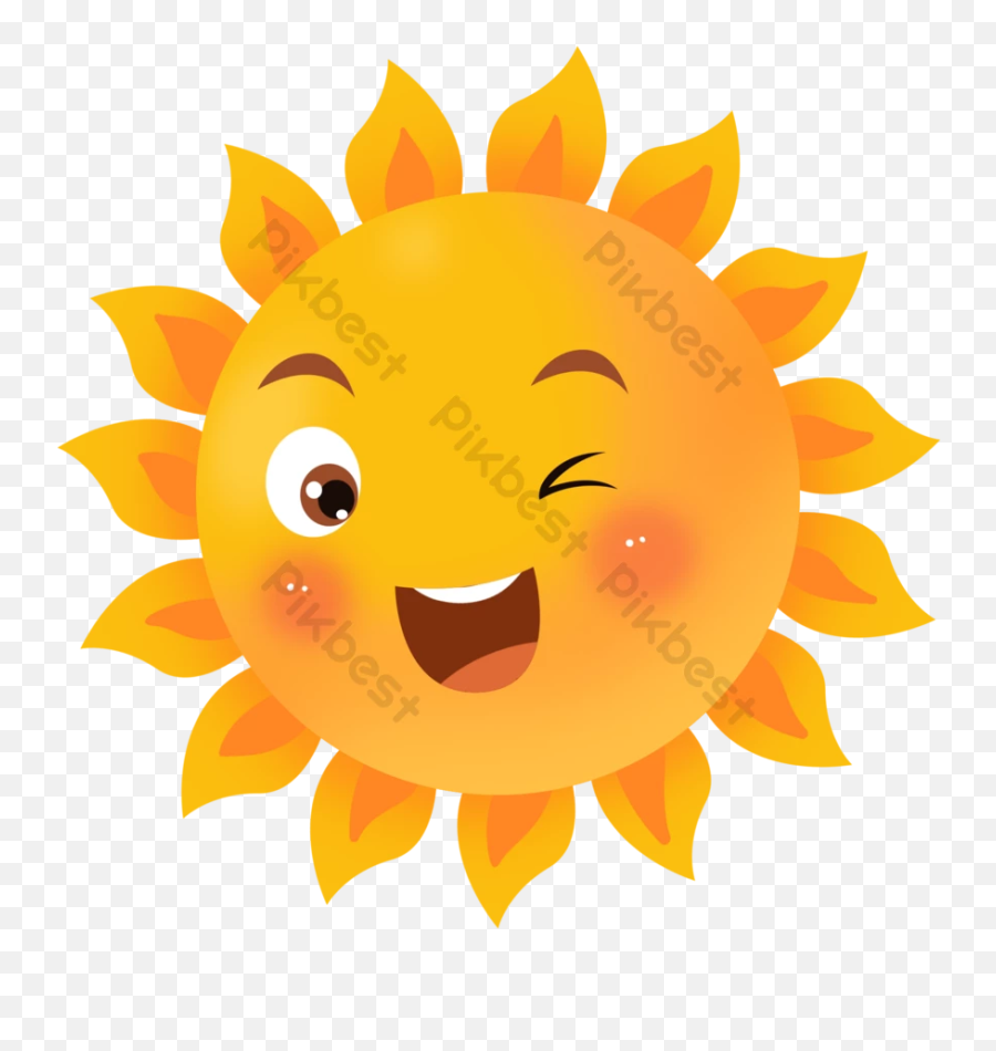 Élément De Smiley Soleil Jaune Dessin - Helios Bp Emoji,Emoji Dessin Animé