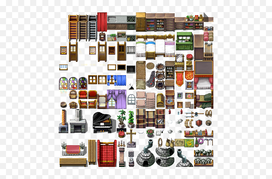 Tiled - Rpg Maker Mv Tileset Emoji,Vx Ace Emoticon Tilesets