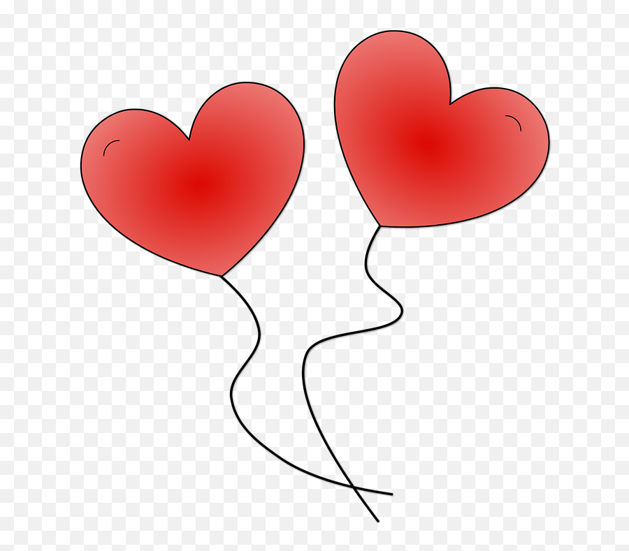 Double Heart Images 12 Buy Clip Art - Globos De Corazones Corazones Clipart Png Emoji,Imagenes De Pasteles De Emojis