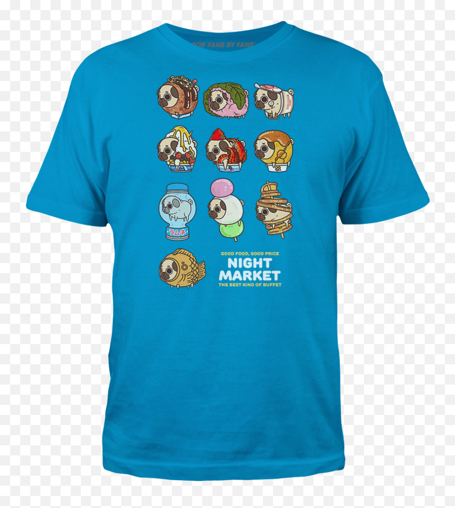 Night Market Festival - Hero Of Light Shirt Emoji,Puglie Pug Emojis