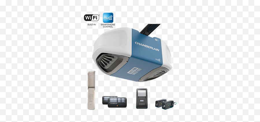 B550 Quiet Belt Drive Wi - Fi Garage Door Opener Chamberlain Chamberlain Garage Door Opener Emoji,Smartdrive Versus Emotion