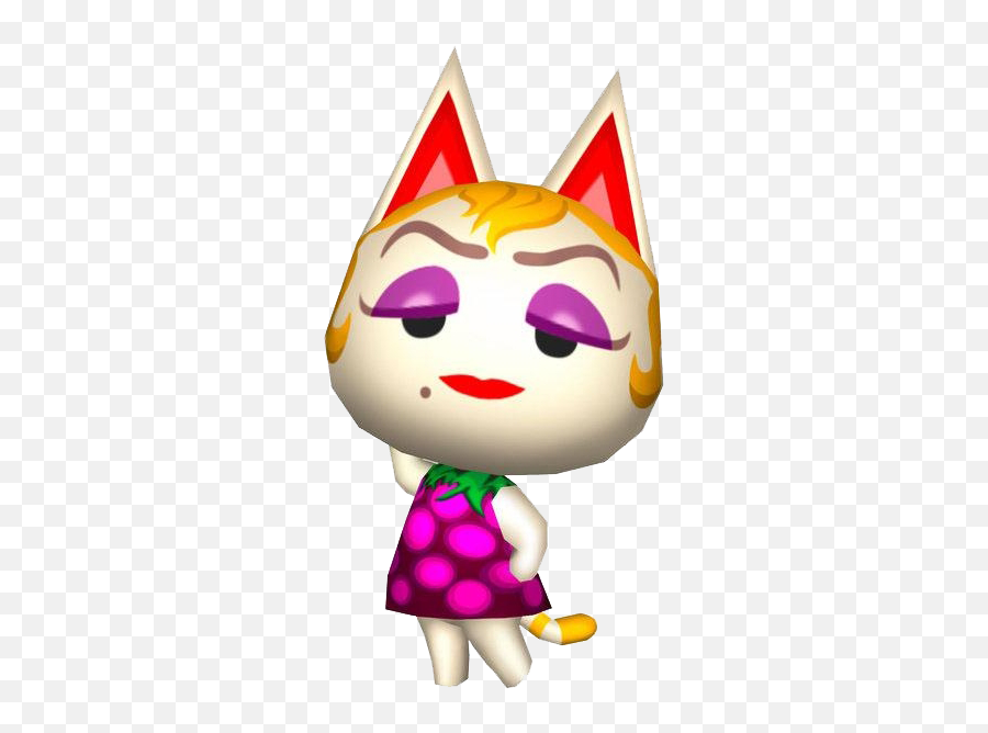 Worst Villagers - Monique Animal Crossing New Horizons Png Emoji,Animal Crossing New Leaf Faces Emoticons