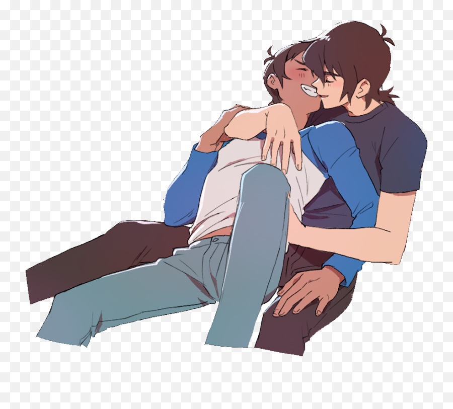 Klance Klanceiscanonking Sticker - Kiss Klance Emoji,Voltron Emojis Lance