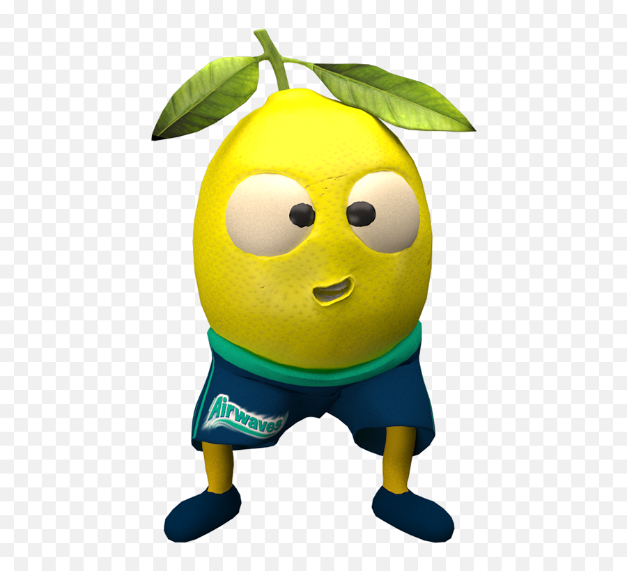 Airwaves Character - 3d Character Lemon Emoji,Mousewheel Emoticon