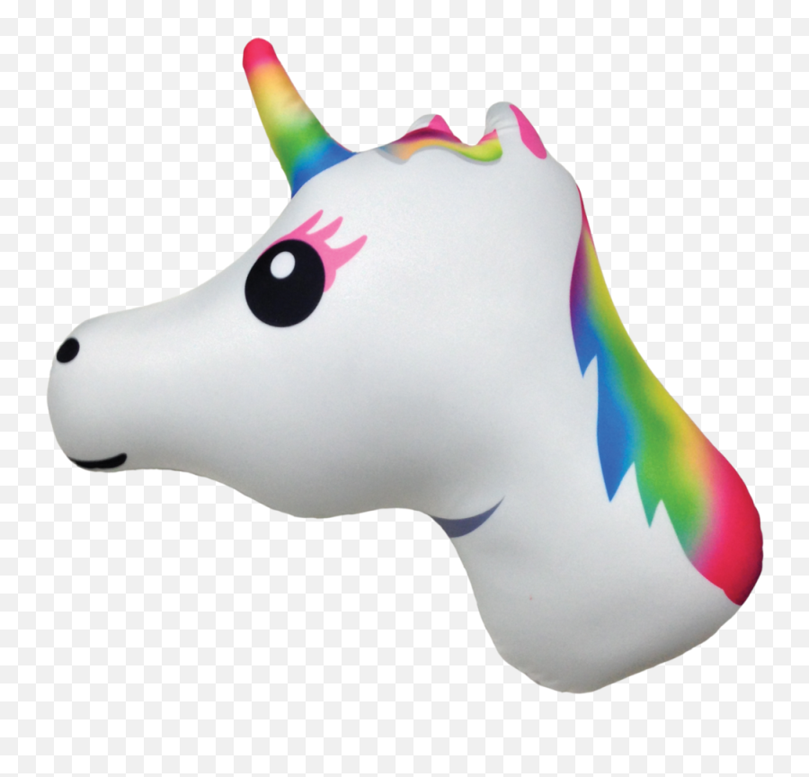 Unicorn Emoji Pillow Png Image With No - Unicorn Pillow Emoji,Unicorn Emoji