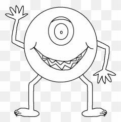 Graphics By Ruth - Monster Happy Emoji,Free Clip Art Glad Emoticon Black And White
