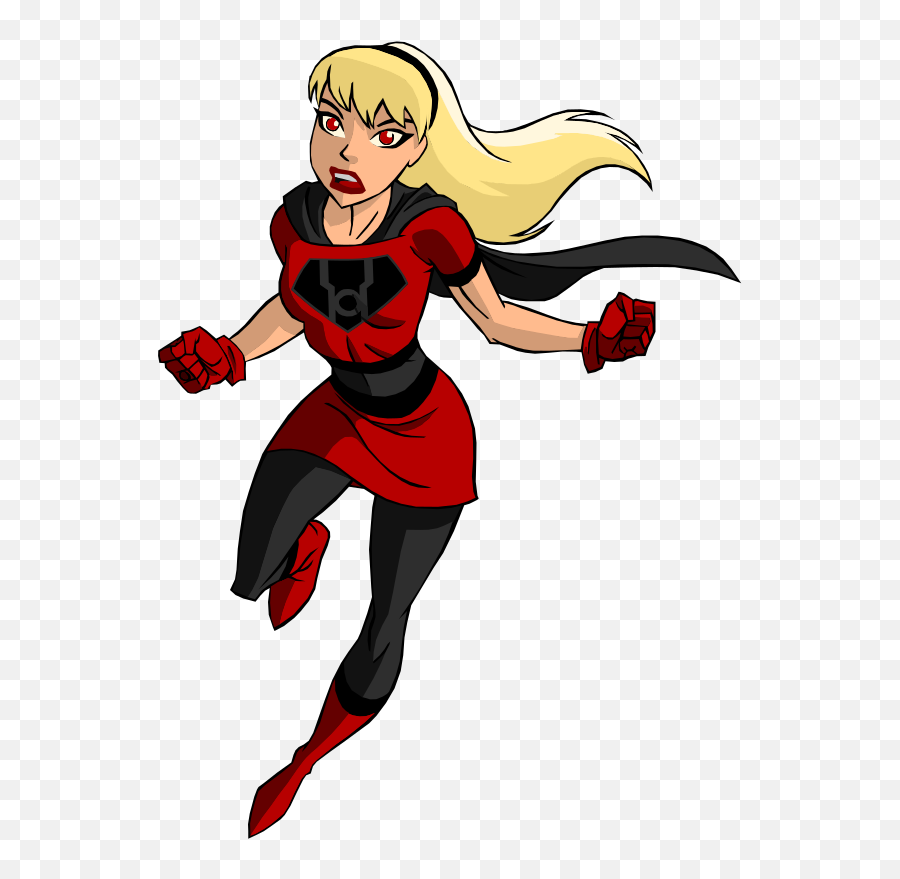 Red Daughter Of Krypton - Kara Justice League Action Supergirl Emoji,Green Lantern Injuatice All Emotions