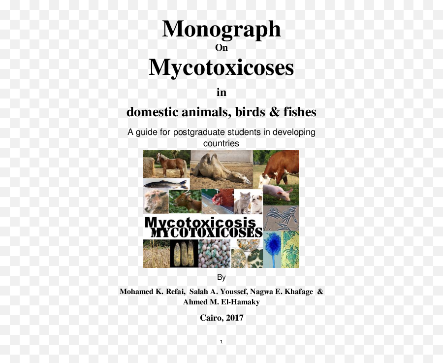 Pdf Monograph On Mycotoxicoses In Domestic Animals Birds Emoji,Guilherme Briggs Emoticon Heart